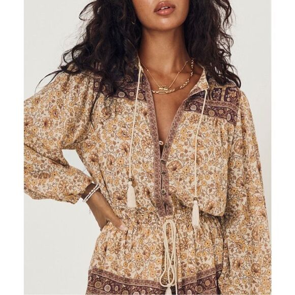Spell & The Gypsy Collective Sundown Romper – Spice – Size Small 🌞🐪- NWOT - Picture 6 of 16